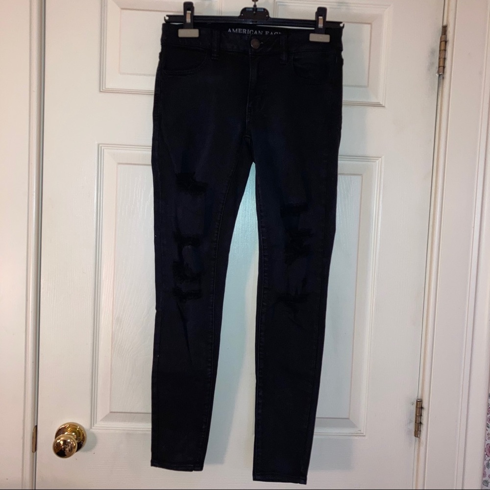 American Eagle Ripped Skinny Jeans